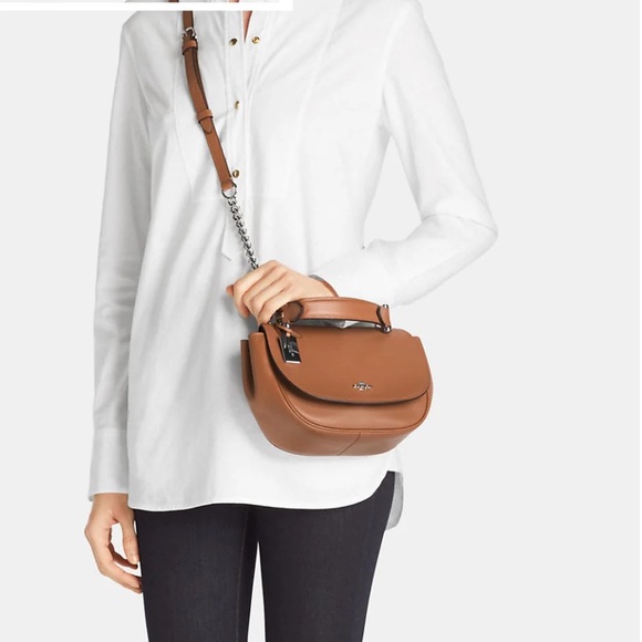 Coach Nomad Top Handle small crossbody Flax NWT 37180 - Picture 9 of 9